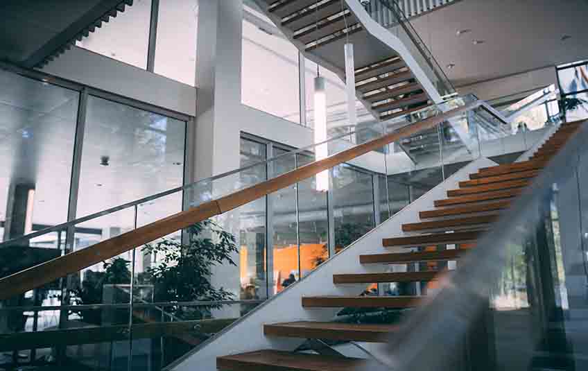 Glass Stair Railing
